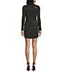 GB Studded Sparkle Mock Neck Long Sleeve Mini Dress - Image 5