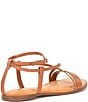 Color:Acacia Tan - Image 2 - Sun-Rise Leather Strappy Flat Sandals