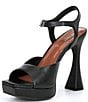 GB Super-Model Leather Square Toe Platform Sandals | Dillard's