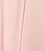 Color:Light Pink - Image 3 - Tab Sleeve Wrap Dress
