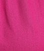 Color:Fuchsia - Image 3 - Tie Shoulder Linen Blend Midi Dress