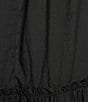 GB Tiered V-Neck Sleeveless Tie-Back Maxi Dress, Color:Black - Image 3