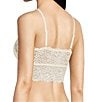 Color:Ivory - Image 2 - Juniors Triangle Lace Bralette