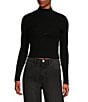 GB Twist Cropped Sweater, Color:Black - Image 1