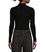 GB Twist Cropped Sweater, Color:Black - Image 2
