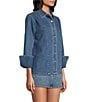 GB Western Denim Button Up Shirt - Image 6