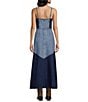 GB Western Denim Maxi Dress - Image 2