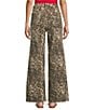 GB Wide Leg Baggy Leopard Pants - Image 2