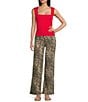 GB Wide Leg Baggy Leopard Pants - Image 3