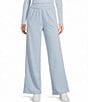 GB Wide Leg Coordinating Sweatpants, Color:Sky - Image 1