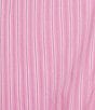 GB Woven Stripe Poplin Puff Coordinating Blouse, Color:Pink Multi - Image 4