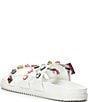Color:New York White - Image 4 - x DANNIJO Girls' Kaia Rainbow Jewel Embellished Banded Sandals (Youth)