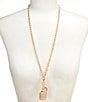 Gemma Layne Cluster Chain Charm Y-Necklace - Image 1