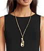 Gemma Layne Cluster Chain Charm Y-Necklace - Image 2