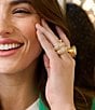 Gemma Layne Crystal Pave Statement Ring, Color:Gold/Crystal - Image 2