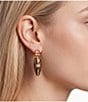 Gemma Layne Enamel Pave Resin Star Drop Earrings - Image 2