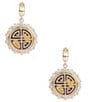 Gemma Layne Geo Huggie Hoop Earrings - Image 1