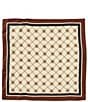 Gemma Layne Geometric Print Silk Square Scarf - Image 2