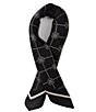Gemma Layne Geometric Print Silk Square Scarf - Image 1