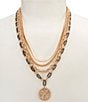 Gemma Layne Layered Chain Short Multi-Strand Necklace - Image 1