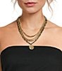 Gemma Layne Layered Chain Short Multi-Strand Necklace - Image 2