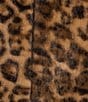 Gemma Layne Leopard Faux Fur Jacket, Color:Leopard - Image 4