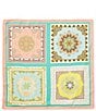 Gemma Layne Logo Geometric Small Silk Square Scarf - Image 2