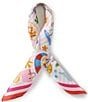 Gemma Layne Multi Beach Icon Silk Square Scarf - Image 1