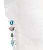 Gemma Layne Multi Stone Linear Earrings - Image 2