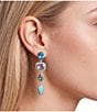 Gemma Layne Multi Stone Linear Earrings - Image 2