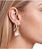 Gemma Layne New Tulip Pearl Drop Statement Earrings - Image 2
