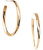 Gemma Layne Oval Hoop Earrings - Image 1