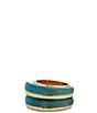 Gemma Layne Resin Double Dome Statement Ring - Image 2