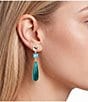 Gemma Layne Semi Precious Stone Drop Earrings - Image 2