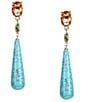 Gemma Layne Semi Precious Stone Drop Earrings - Image 1