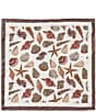 Gemma Layne Shell Print Silk Square Scarf - Image 2