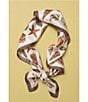Gemma Layne Shell Print Silk Square Scarf - Image 3