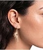 Gemma Layne Statement Pave Burst Drop Earrings - Image 2