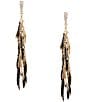 Gemma Layne Statement Stick Tassel Earrings - Image 1