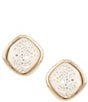 Gemma Layne Statement Stone Stud Earrings - Image 1
