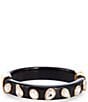 Gemma Layne Stone Accented Resin Cuff Bracelet - Image 1