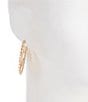 Gemma Layne Stud Wheel Hoop Earrings - Image 2