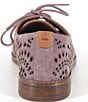 Gentle Souls Aronson Laser Cut Perforation Suede Oxfords - Image 3