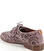 Gentle Souls Aronson Laser Cut Perforation Suede Oxfords - Image 4