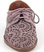 Gentle Souls Aronson Laser Cut Perforation Suede Oxfords - Image 5