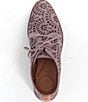 Gentle Souls Aronson Laser Cut Perforation Suede Oxfords - Image 6