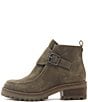 Gentle Souls Baden Suede Monk Strap Hardware Booties - Image 6