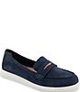 Gentle Souls Bailey Suede Penny Loafers - Image 1