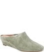 Gentle Souls Carmena Suede Wedge Mules - Image 1