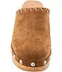 Gentle Souls Daphine Suede Platform Studded Clogs - Image 5